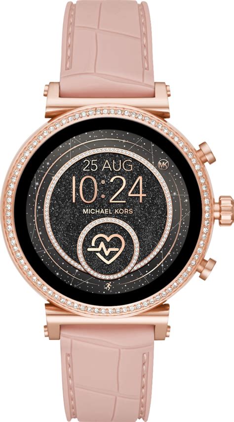 michael kors access sofie heart rate pavé two-tone smartwatch|Amazon.com: Michael Kors Access Women's Sofie .